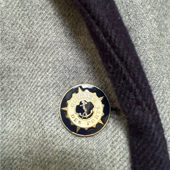 J.Crew Schoolboy Tipped Wool Blazer Academia Old Money Graphite Sz 4 Gray - Picture 11 of 12